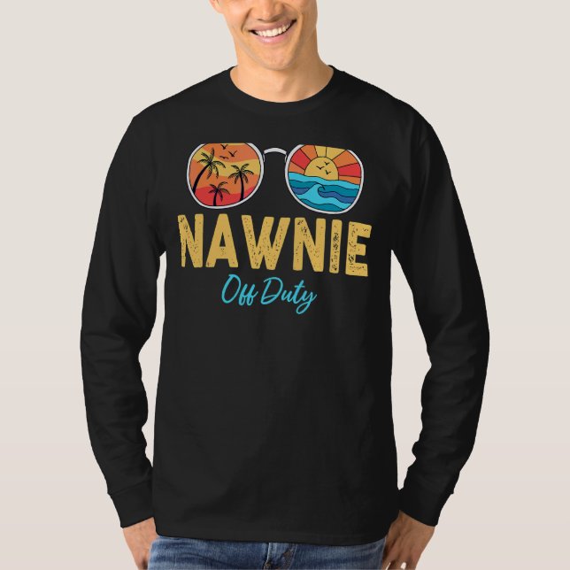 Camiseta Nawnie Off Duty Sunglass Feliz Dia Passado Da Esco (Frente)