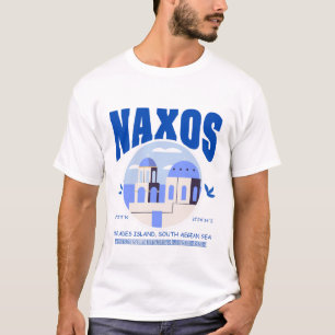 Camiseta Naxos Mar Egeu do Sul