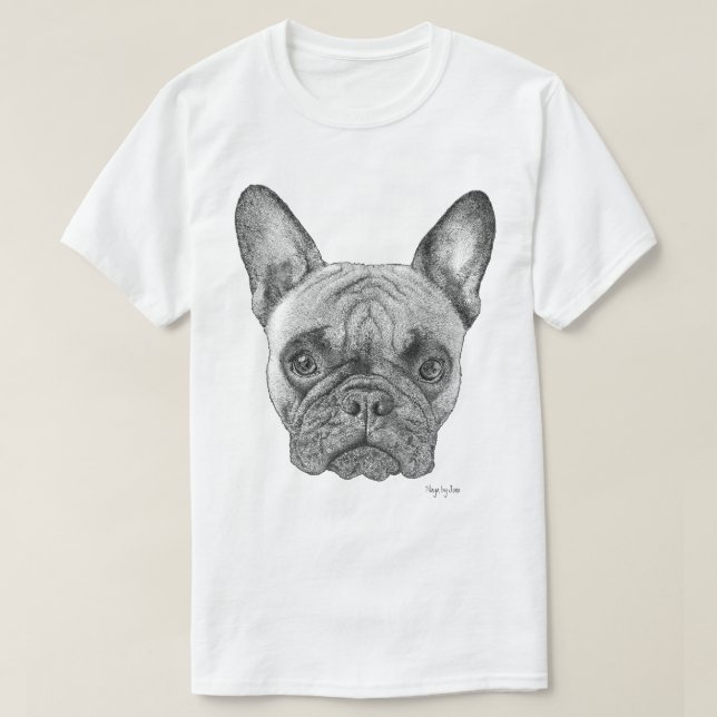 Camiseta Naya The French Bulldog (Frente do Design)