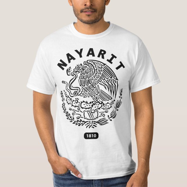 CAMISETA NAYARIT MÉXICO (Frente)