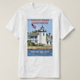 Camiseta Nayatt Point Lighthouse, Rhode Island T-Shirt