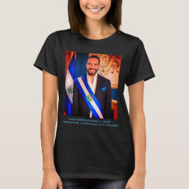 Camiseta Nayib Bukele, Presidente de El Salvadore