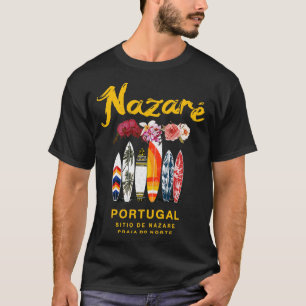 Camiseta Nazare Portugal Praia do Norte Surfe