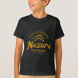 Camiseta Nazaré Portugal Surf Vintage Retro