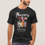 Camiseta Nazare Portugal Surfing Vintage<br><div class="desc">Nazare Portugal Surfing Vintage</div>