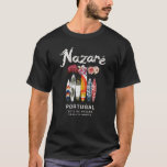Camiseta Nazare Portugal Surfing Vintage<br><div class="desc">Nazare Portugal Surfing Vintage.</div>