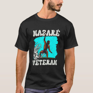 Camiseta Nazaré Veteran Wave Surfing Surfer Surf