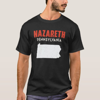 Camiseta Nazareth Pennsylvania USA State America Travel