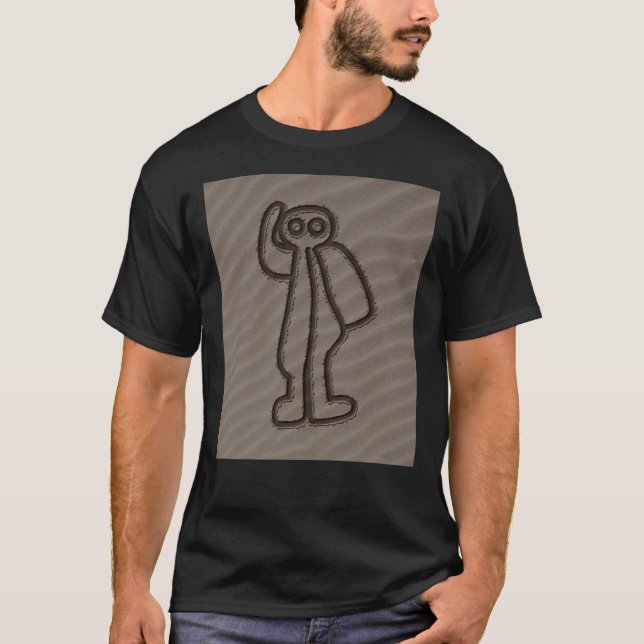 Camiseta NAZCA LINES ASTRONAUT NAZCA LINES ART Geoglifos (Frente)