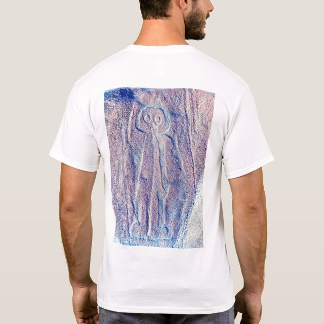 Camiseta Nazca Lines of Peru Ancient Alienígena Mystery Art (Verso)