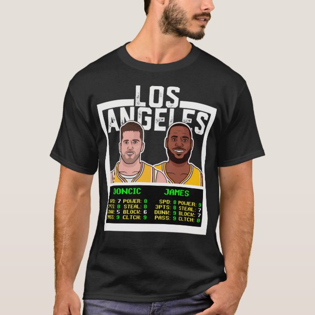 Camiseta Nba Jam - Los Angeles (Frente)