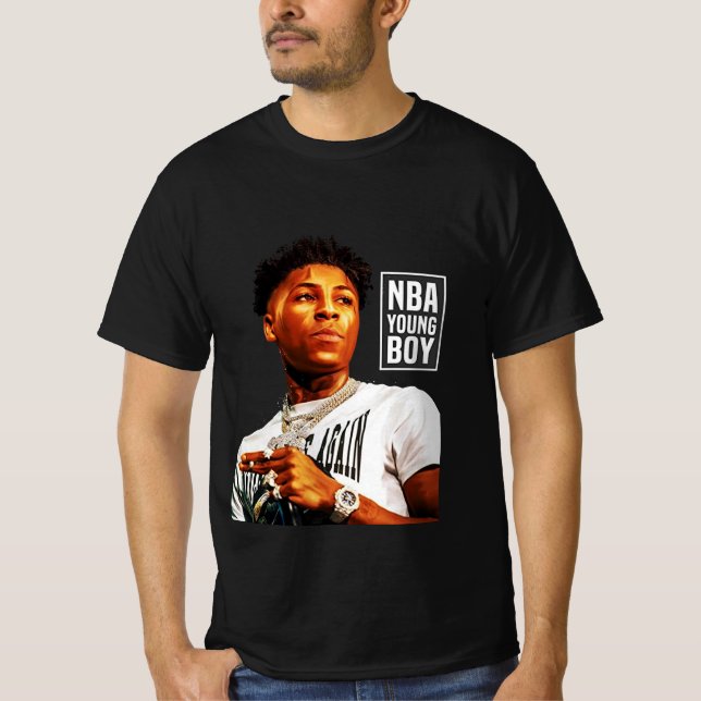 Camiseta Nba Youngboy Nunca Mais Quebrou (Frente)