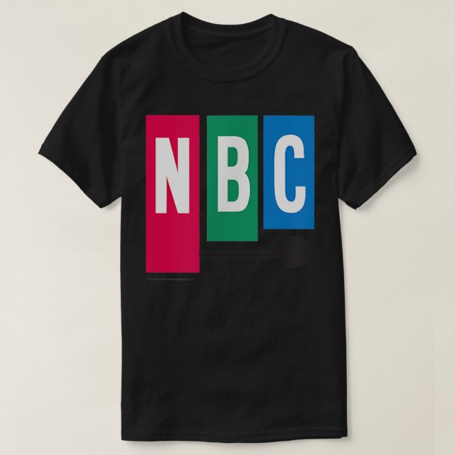 Camiseta NBC Vintage 1954 Peacock Comfortable (Frente do Design)