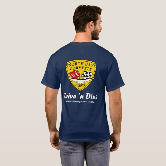 Camiseta NBCA Drive 'n Dine T-shirt (Parte Traseira Completa)