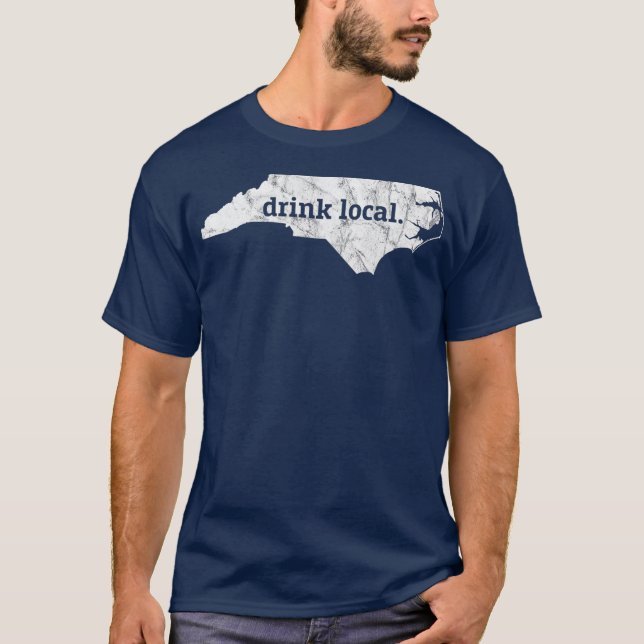Camiseta NC Artesanato Beer Drinker Local (Frente)