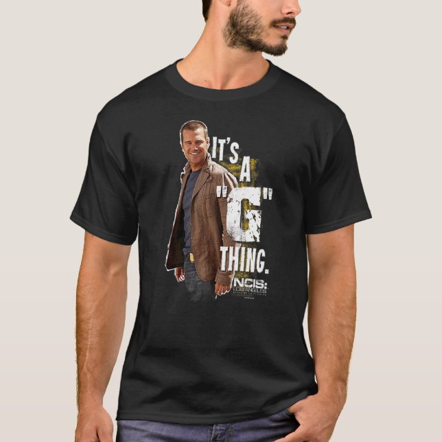 Camiseta Ncis Los Angeles G Thing (Frente)