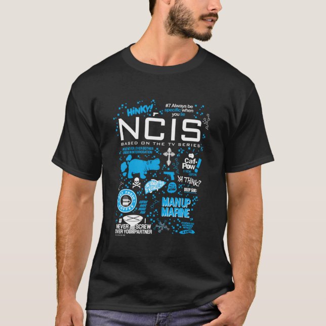 Camiseta Ncis Mash Up (Frente)