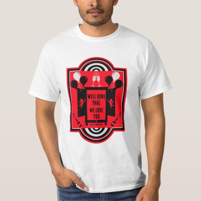 Camiseta NCOD do Dia Nacional de Saída (Frente)