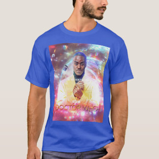 Camiseta Ncuti Gatwa 14º Doutor com marca d'água para carid