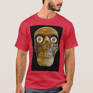 Camiseta Neandertal com olhos azuis