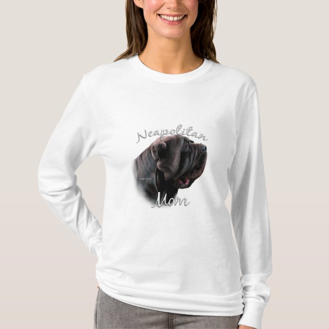 Camiseta Neapolitan Mastiff Mãe 2 (Frente)