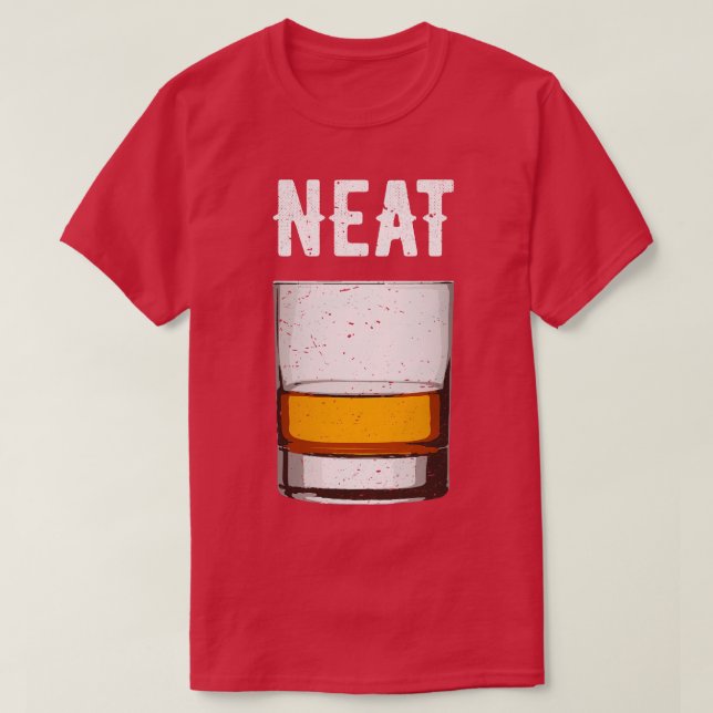 Camiseta Neat Old Fashiked Scotch e Bourbon II (Frente do Design)