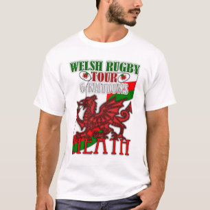 Camiseta Neath - rugby de Galês 6 nações excursão, drag