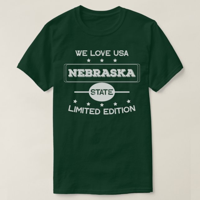 Camiseta nebrask2 (Frente do Design)