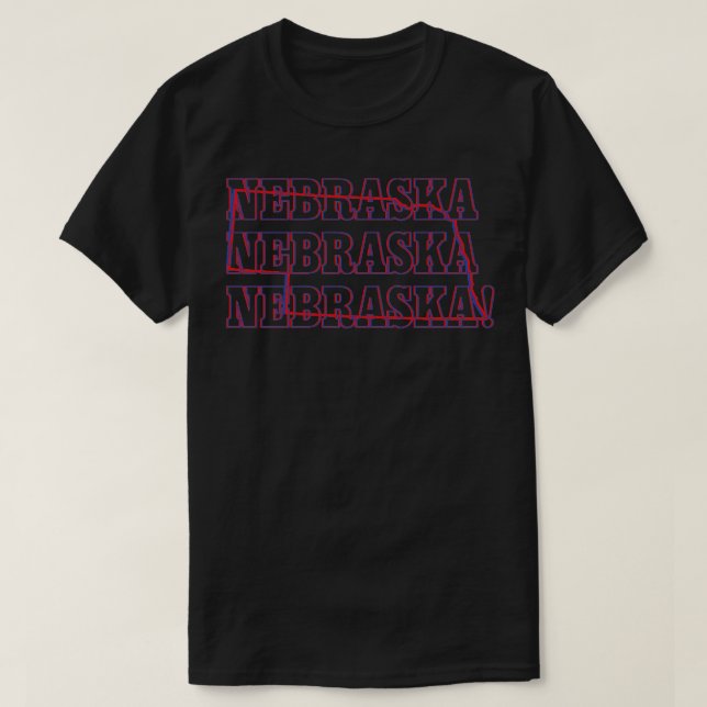 Camiseta Nebraska (Frente do Design)