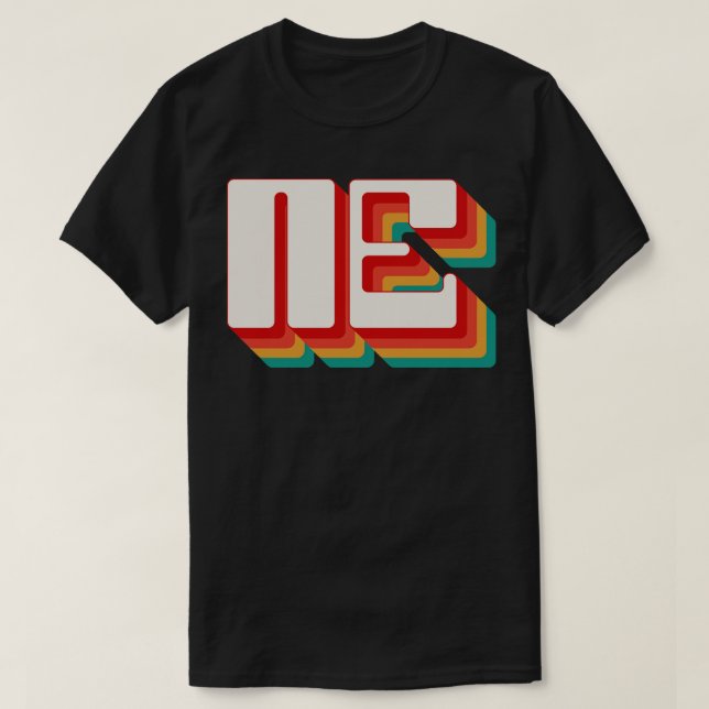 Camiseta Nebraska (Frente do Design)