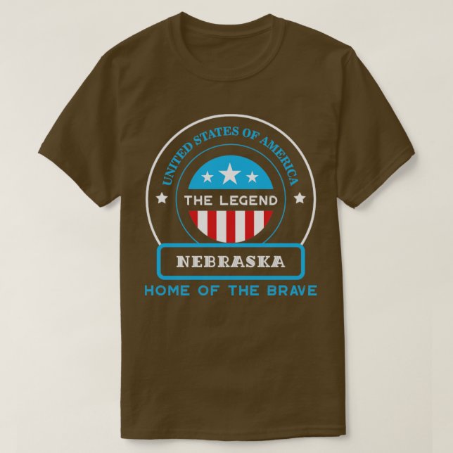 Camiseta nebraska29 (Frente do Design)