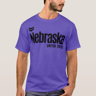 Camiseta Nebraska nos Estados Unidos