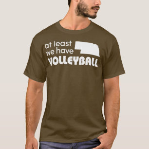 Camiseta Nebraska Pelo Menos Temos Voleibol