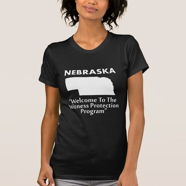 Camiseta Nebraska - Programa de Proteção a Testemunhas (Frente)