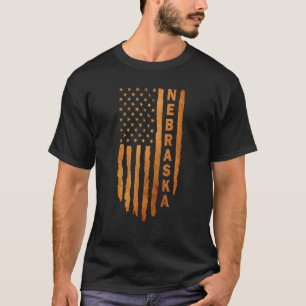 Camiseta Nebraska Rustic Right To Bear Arms Segunda Alteraç
