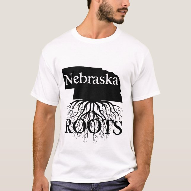 Camiseta Nebraska State Roots's or Men's Shirt (Frente)