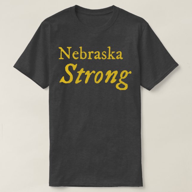 Camiseta Nebraska Strong (Frente do Design)