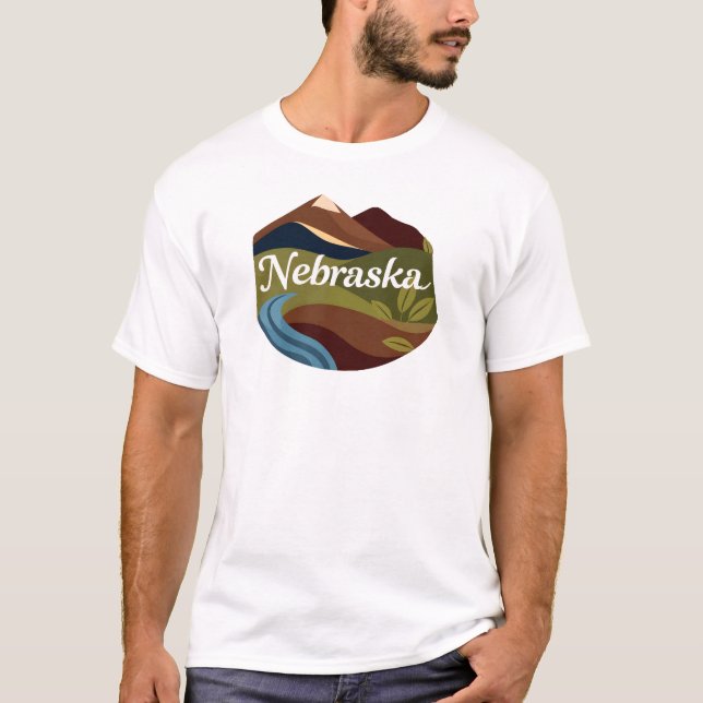 Camiseta Nebraska Tshirt V02 (Frente)