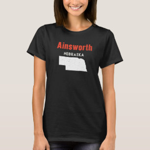 Camiseta Nebraska Usa State America Viagem Meckan Ainswo