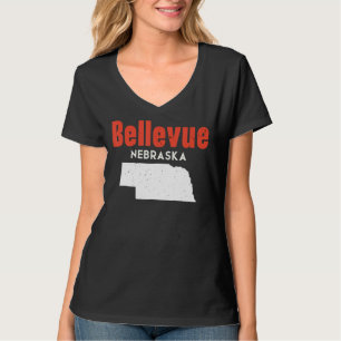 Camiseta Nebraska Usa State America Viagem Nebraska Bellev