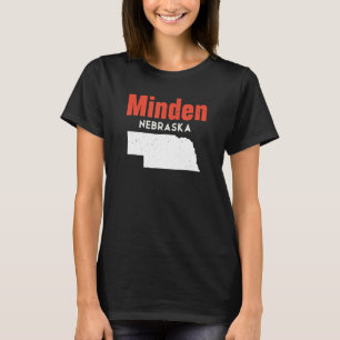 Camiseta Nebraska Usa State America Viagem Nebraska Minden