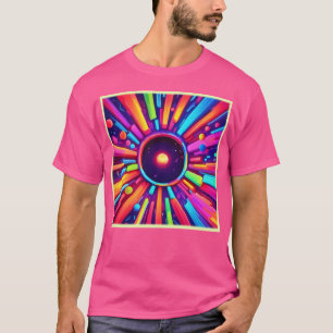 Camiseta Nebula Burst: Caleidoscópio Cósmico