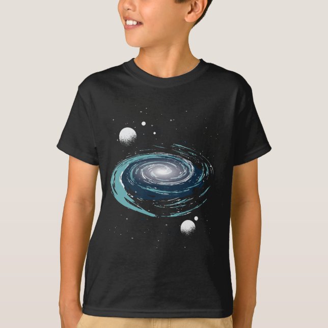 Camiseta Nebula Galactic Art (Frente)
