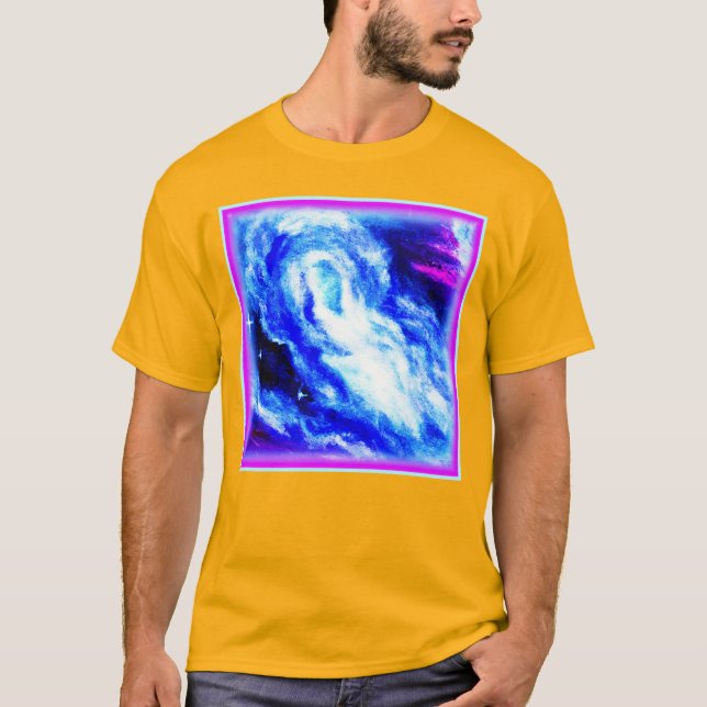 Camiseta Nebula Stars Belo Design. Comprar Agora (Frente)