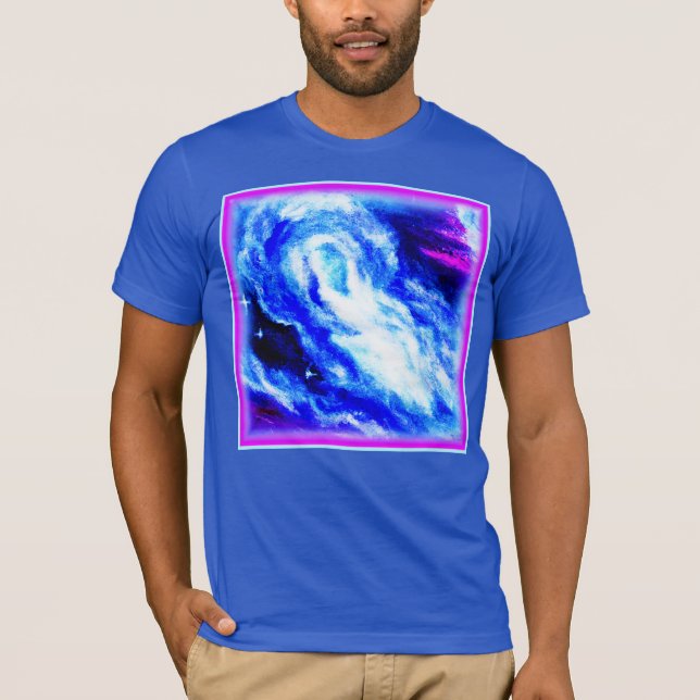 Camiseta Nebula Stars Belo Design. Comprar Agora (Frente)