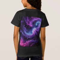 Nebulosa de Galáxia Cósmica Arte Abstrato Espaço D