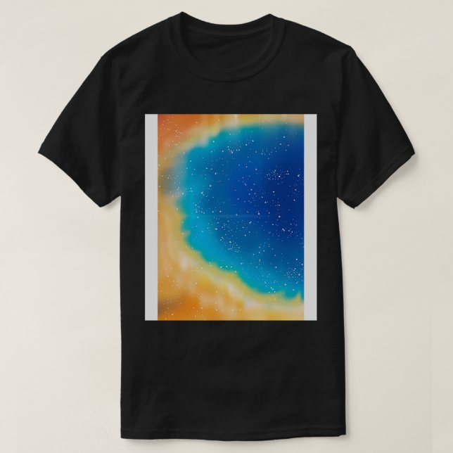 Camiseta Nebulosa do Espaço (Frente do Design)