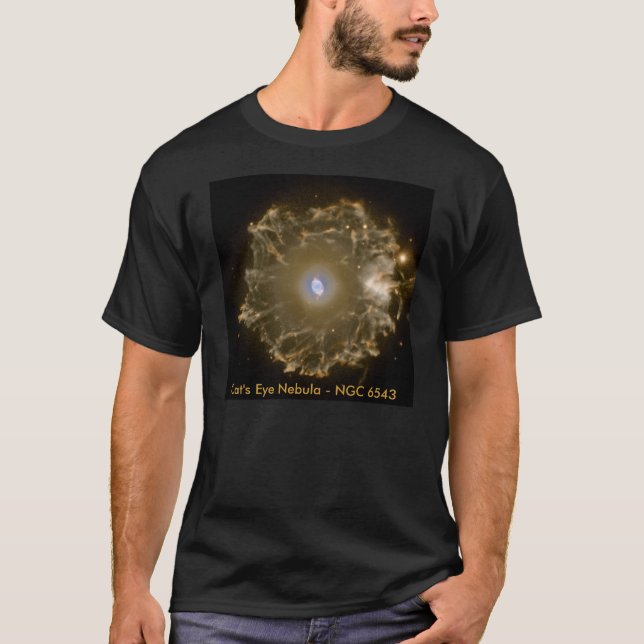 Camiseta Nebulosa do olho de gato (Frente)