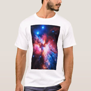 Camiseta Nebulosa Galáxia Espaço Estrelas Cósmico Universo