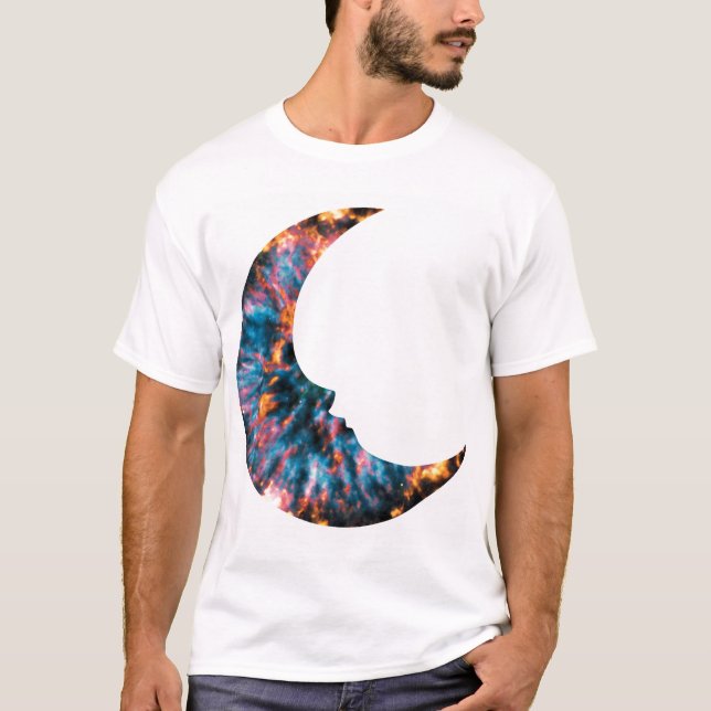 Camiseta Nebulosa Planetária NGC 6751 Foto Espacial do Hubb (Frente)